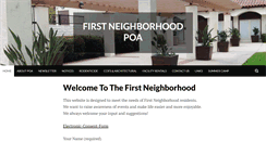 Desktop Screenshot of firstneighborhood.org